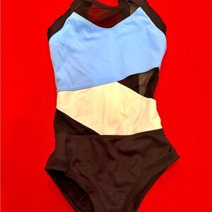 Five Dance-wear Colorblock One-Piece leotard